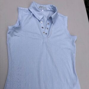 Nike sleeveless golf shirt